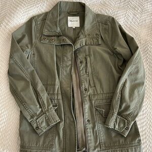 Madewell Olive Green Utility Jacket